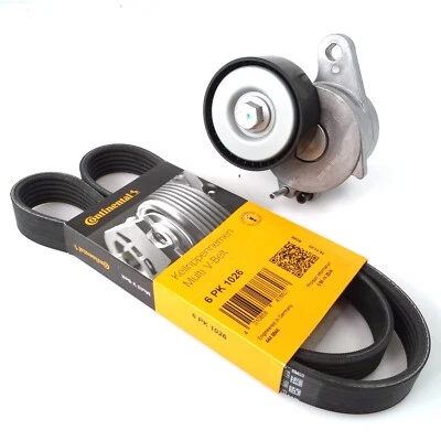 CONTI Keilrippenriemen + Spannrolle für BMW AUDI A1 A3 A4 VW Golf 6 7 8 Passat - Bild 1 von 3