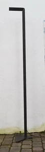 Lámpara de hierro Brutalist perfil de hierro halógeno lámpara de pie gris oscuro/sw shabby - Imagen 1 de 9