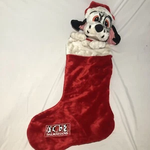 Disney 101 Dálmatas Con Etiqueta 3D Medias Grandes de Navidad RARAS De Colección 35” - Imagen 1 de 11