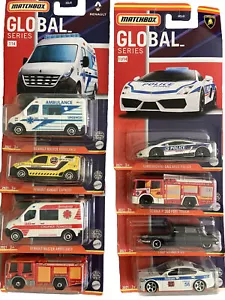 NUEVO - Serie Global Matchbox 2021 completo - Juego de 8 - Imagen 1 de 10
