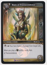 World of Warcraft WoW TCG Onyxia's Lair Raid Treasure Halo of Transcendence
