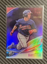 2016 Bowman Platinum Top Prospects Purple Braxton Davidson /250 Braves