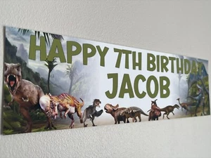 PERSONALISED CHILDRENS BIRTHDAY BANNERS DIFFERENT DESIGNS TO CHOOSE FROM! - Picture 1 of 25