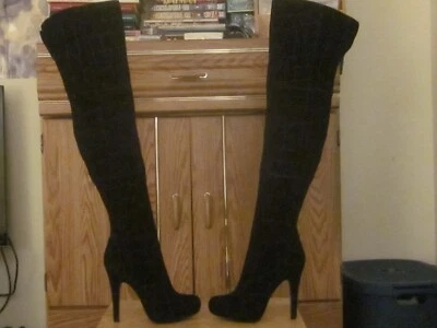 Botas de Gamuza Negras Report Signature "Fairfax 3" - Talla: 8.5M - Nuevas Con Caja Foto 1 de 4