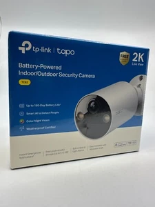 Nuovo/Sigillato - TP-Link TC82 Tapo Telecamera di sicurezza wireless per interni/esterni 2K - Foto 1 di 4