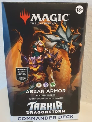 MTG Tarkir: Dragonstorm Commander Deck ~ Abzan Armor ~ Sealed! - Image 1 of 3