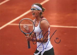 Yaroslava Shvedova Tenis 5x7 FOTO Firmado Automático - Imagen 1 de 1