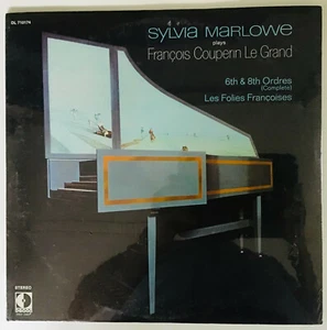 New Hard To Find Sylvia Marlowe Plays Francois Couperin Le Grand Decca DL 710174 - Picture 1 of 2