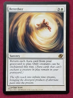 Magic The Gathering PLANAR CHAOS RETETHER white card MTG - Image 1 of 2