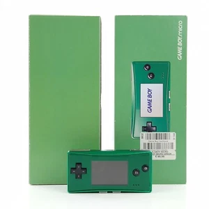 Consola Nintendo Game Boy Advance: Gameboy Micro Verde Verde - EMBALAJE ORIGINAL PAL GBA - Imagen 1 de 12