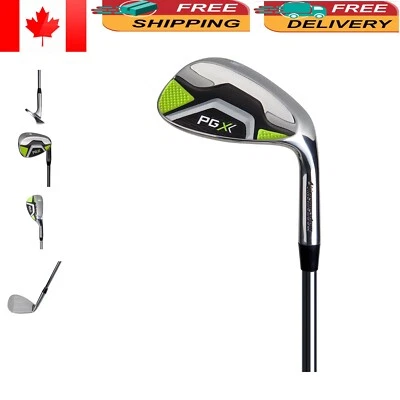 Forgiving Steel Wedge with Wide Sole and Sharp Edge - Golf Enthusiast's Choice Foto 1 de 4