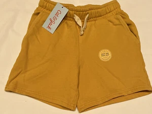Cat & Jack Girls Yellow Drawstring Shorts NWT size Small - Picture 1 of 3