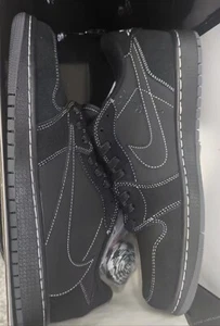  Travis Scott x Air Jordan 1 Low Elegante y versátil Zapatillas de gama alta para bajo - Imagen 1 de 5