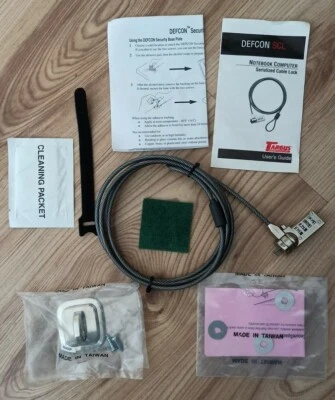 Targus Defcon CL Laptop Sicherheitsschloss Notebook Schloss Zahlenschloss PA400P - Bild 1 von 4