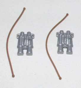 18621, Fernglas, Fernrohr, Feldstecher (mit Riemen, hellbraun), silber - Bild 1 von 3