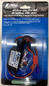 E-flite 40-Amp Pro Switch-Mode BEC ESC V2 EFLA1040LB Speed Control BRAND NEW - Picture 1 of 2