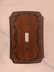 AMERICAN TACK&HOWE EINZELNER KIPPSCHALTER SCHWARZ & BRAUN ABDECKUNG MIT SCHRAUBEN - Bild 1 von 2