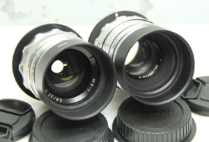 Helios 44-2 58mm MIR 1 37mm Grand Prix Brussels Soviet lenses,M 42 Canon EF - Picture 1 of 13