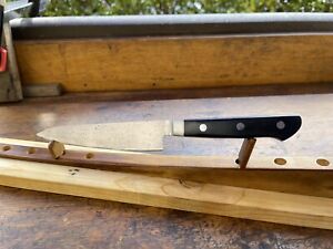 PETTY CHEF BUTCHER KNIFE 5”,JAPANESE,FORGED CARBON STEEL,RAZOR SHARP.SUSHI