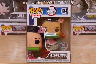 Funko POP! Protector Nezuko Kamado (en funcionamiento) #1264 edición especial Demon Slayer Foto 1 de 4
