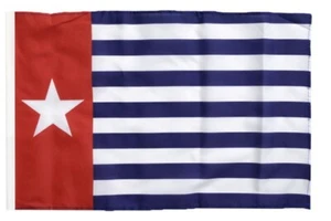 West-Neuguinea / West-Papua Banner neuguineische Fahnen Flaggen 30x45cm - Picture 1 of 1
