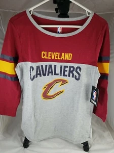 Brand New W/Tags NBA Cleveland Cavaliers Women's T Shirt Size M Wine.  - Picture 1 of 6