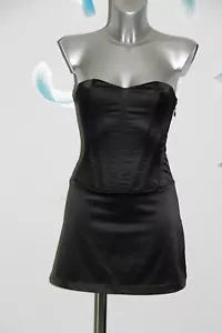 Luxurious Strapless Dress Frou Manoush H1 Puro Size 36 Fr Mint - Picture 1 of 5