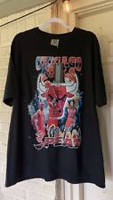 Vtg Style Sportswear NBA Chicago Bulls Team T-Shirt - Blk Sz Xl