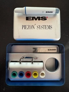 EMS Piezon Handstück blau + Steri Box ZEG Ultraschall , Endo Spitzen!!! - Bild 1 von 8