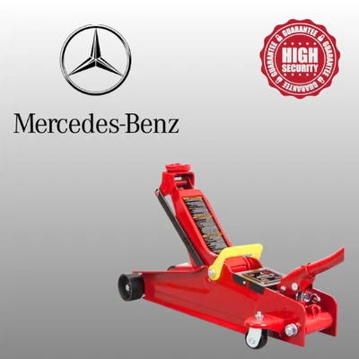 Kit de bomba de elevación de herramientas de seguridad para automóvil con gato hidráulico de 4000 lb para todos Mercedes-Benz Foto 1 de 4