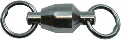 Spro SBSB2WR-03-2 Black Ball Bearing Swivel 2 Weld Size 3 100 lb Test 3CT - Image 1 of 3