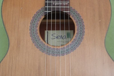 7/8 Konzert-Gitarre Siena 620 PC Lady-Guitar Decke Zeder massiv Sattel 48 mm - Bild 1 von 4