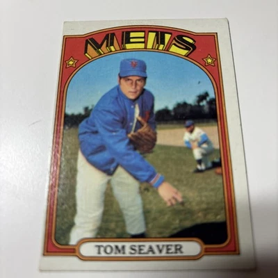 1972 Topps - Tom Seaver #445 Muito bom estado Leia a descrição Frete grátis - Imagem 1 de 2