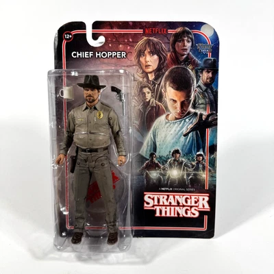 Netflix Stranger Things McFarlane Toys 1st Release Chief Hopper 2017 - Image 1 of 4
