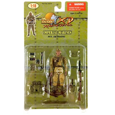 1:18 21st Century Toys Ultimate Soldier WWII Japanese Marines - SGT. AKAMATSU - Image 1 of 2