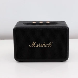 Marshall Kilburn II Portable Bluetooth Speaker, Black and Brass (PZ1004556) - Picture 1 of 10