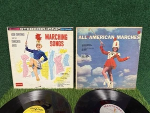Eddie Maynard And His Marching Band Marching Songs LP Vinyl Record Albums Lot 2 - Picture 1 of 5