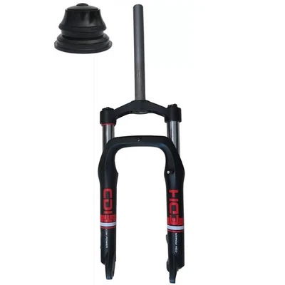 20*4" Fat tire Fork Single Shoulder Suspension Bike Fork&44-55mm Tapered Headset - Image 1 of 4