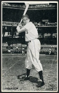1949 Jacino Postcard Ralph Kiner AUTO (PIRATES) low grade - TOUGH! - Picture 1 of 3