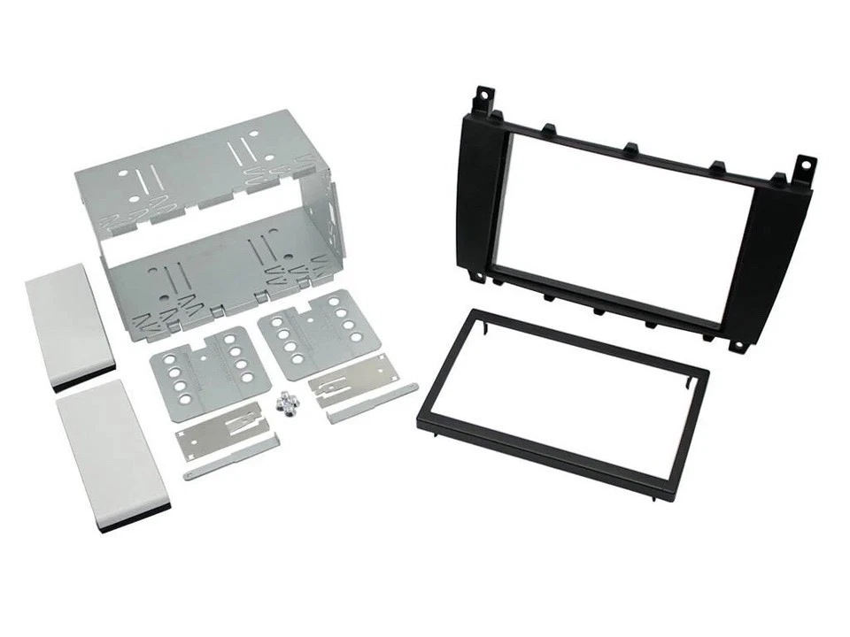 Radio Stereo Double Din Kit CT23MB03A For select year Mercedes C Class SLK CLK - Image 1 of 3