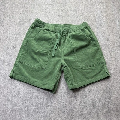 Pantalones Cortos Katin Pana Patio Hombres M Verde Elástico 7" Cordón Surf Foto 1 de 4