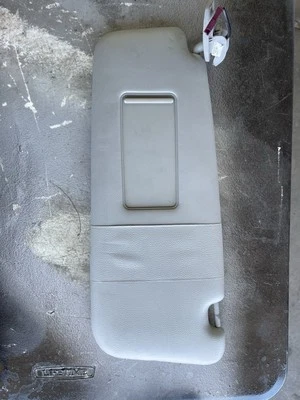 2008-2010 Bmw 528i Driver Sun Visor  Left Sunvisor Gray 7122861 - Image 1 of 4