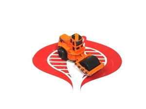 Tonka Construction Vehicle Diecast Pavement Roller Maestro 2002 3" - Picture 1 of 2