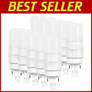 Legental 5W LED Stick Bulb 10-Pack, Soft White 2700k, 500LM - Picture 1 of 8