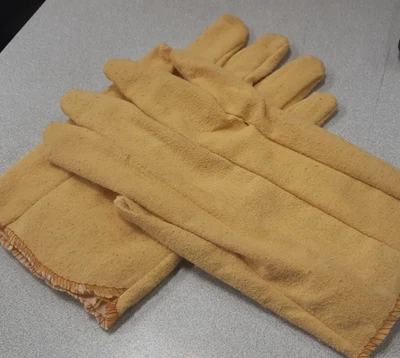 10 pk Ladies Yellow Yard Gloves, Gardening, Trimming, Working, Size Medium - Image 1 of 4