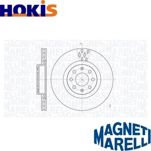 2x BRAKE DISC 361302040256 FOR OPEL CORSA/Hatchback/Van ADAM FIAT PUNTO 1.2L - Picture 1 of 8