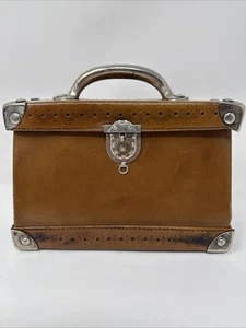 Bolso de mano Latinas de cuero hecho en Italia de colección - Imagen 1 de 15