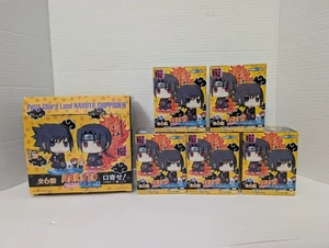 Naruto Shippuden Petit Chara Land Itachi Uchiha Blind Box Lot 5 Figures New - Picture 1 of 6