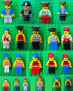 Lego Piraten MINIFIGUREN zum auswählen Generation "PIRATES I" z.B. aus Set 6285 - Bild 1 von 24