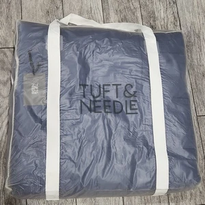 Tuft And Needle King / California King Cotton Linen Blend Navy Blue Quilt NWT! - Picture 1 of 1